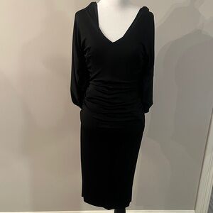Tom FordCollection Black V-Neck Dress
